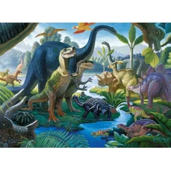 Ravensburger Slagalica Zemlja reptila, 100 delova