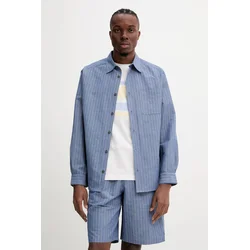 Srajca s primesjo lanu A.P.C. chemise malo