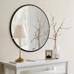 Hanah Home Ogledalo Crno