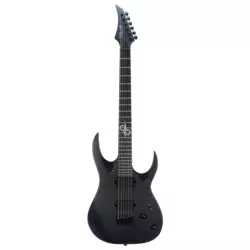 Solar Guitars A2.6FB Baritone Flame Black Mate