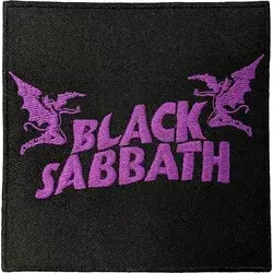 Black Sabbath Wavy Logo & Daemons Našitek za šivanje