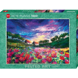 Heye puzzle 1000 pcs Filc Art Sundown Poppies 29917