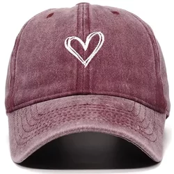 Kape s šiltom Heart - Rdeča KP37134