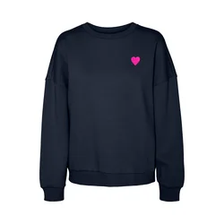 VERO MODA Majica VMBEA temno modra