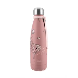 Kikka Boo Termo flaša za piće od nerđajućeg čelika 500 ml Flora Blush