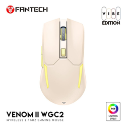 FANTECH Miš Wireless Gaming WGC2 Venom II Bež
