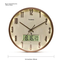 Timess Zidni sat, 36cm, Rose Gold