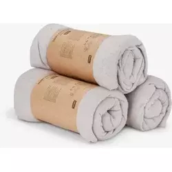 Čaršav frotir 140x200x30 siva