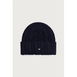 Tommy Hilfiger beanie kapa ženska z volno