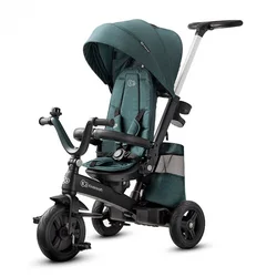 Kinderkraft Tricikl Easy Twist 2U1, Petrolej