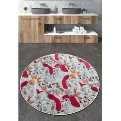 Lessentiel Maison Kupatilski otirač Faccia, 100cm, Šareni