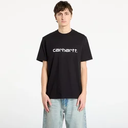 Majice Carhartt WIP S/S Script T-Shirt Black/ White L