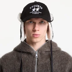 Čepica TwoJeys Heavy Silver Black Earflap Black Universal