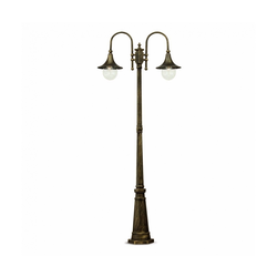Ideal Lux - Spoljašnja lampa CIMA 2xE27/52W/230V 216 cm IP43 patina