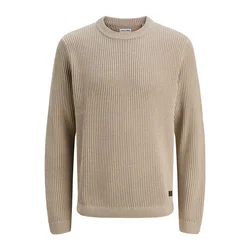 JACK & JONES Pulover JJEDOVER bež