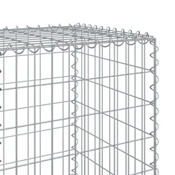 Gabionska košara s poklopcem 300x50x150 cm pocinčano željezo