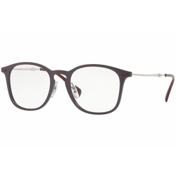 Ray Ban Okvir za naočare Titanium 0RX8954 803150, Bordo