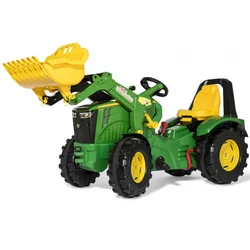 Traktor na pedale Rolly X trak Premium John Deer sa utovarivačem, menjačem i kočnicom 651078