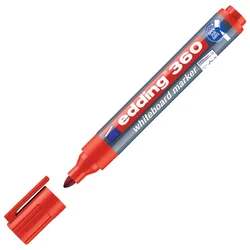 MARKER ZA BIJELU PLOČU 1,5-3MM EDDING 360 CRVENI