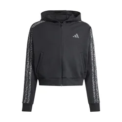 Adidas Duks za devojčice Seasonals Animal Full Zip Hoodie, KC7203, Crni