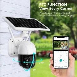 Solarna WiFi PTZ 4G kamera