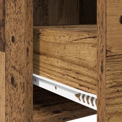 vidaXL vidaXL Posteljne mize 2 pcs Star les 40 x 30 x 60 cm Inženirski les, (5000247316)