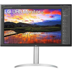 Monitor LG 32UP55NP-W 31.5VA3840x216060Hz4ms GtGHDMIx2,DP,USBfreesyncvisinaVESAsrebrna ( 32UP55NP-W.AEU )
