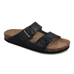 Grubin Arizona muška papuča-velur crna 42 0034010 ( A071148 )