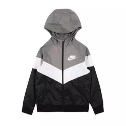 Nike SPORTSWEAR WINDRUNNER JACKET, dečja jakna za fitnes, siva CJ6722