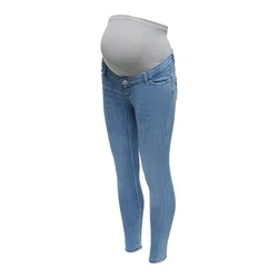 Only Maternity Kavbojke OLMPOWER moder denim/siva