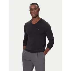 Tommy Hilfiger Pulover MW0MW42249 Črna Regular Fit