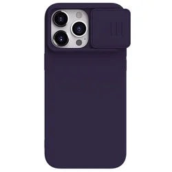 Torbica Nillkin CamShield Silky za iPhone 15 Pro Max 6.7 ljubicasta