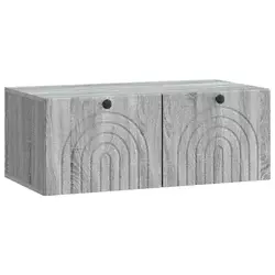 TV ormar za zid Siva sonoma 78,5 x 41 x 30 cm Konstruirano drvo