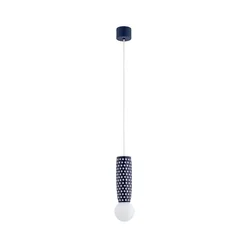 Argon 8937 - Plavi luster na sajli BOLL 1xG9/6W/230V