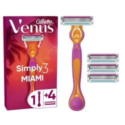 Gillette Ženski brijač Venus Smooth 3 Miami sa dodacima