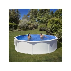 Gre Fidji Bazen, Okrugli, Montažni, 5.5x1.2m, Beli