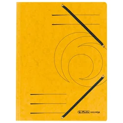 MAPA KLAPA Z GUMICO KARTON A4 HERLITZ 10843886 RUMENA