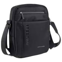 TORBA NA RAME UNISEX PIERRE CARDIN 8021 CRNA