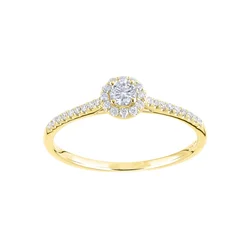 DIAMANT LETERNEL Prstan zlata