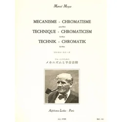 MOYSE:MECANISME CHROMATISME FLUTE
