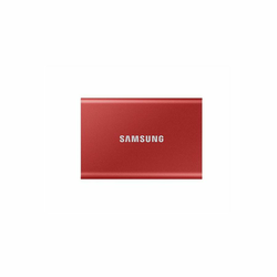 Samsung portable SSD 2TB, T7, USB 3.2 Gen.2, red ( MU-PC2T0R/WW )