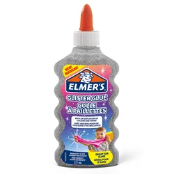 ELMERS lepilo z bleščicami  29604  srebrna