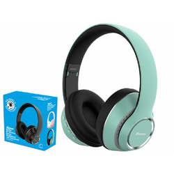 Bluetooth stereo slusalica sa mikrofonom v5.0/FM/microSD/AUX/Baterija 200mAh/8-9h raz/domet10m/Green