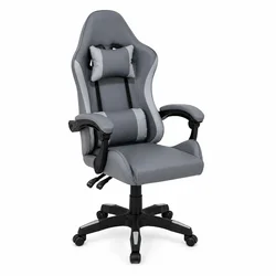 MODUL Gejmerska stolica Nimbus-L sivo-siva gc-004