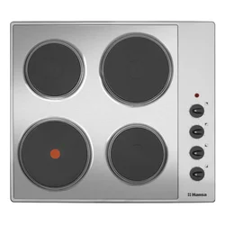 Hansa BHEI601060 Ugradna ploča, 4 pozicije za kuvanje, 5500 W, Mehanička kontrola, Inox