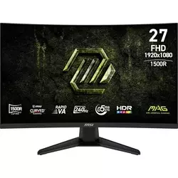 MSI Gaming monitor MAG 275CF X24, 27 FHD (1920x1080), Rapid VA, 240Hz, Zakrivljeni