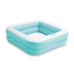 INTEX Četvrtasti bazen za djecu na napuhavanje, blue