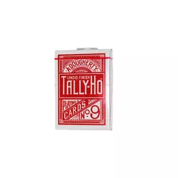 Bicycle Tally-Ho Half Fan Back Karte - Crvene ( 1006704R )