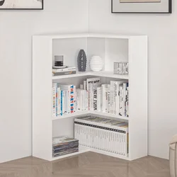 Hanah Home polica za knjige Adel 2 Shelf Corner, 60×60 cm, bela