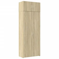 Ormarić za pohranu boja hrasta sonome 80 x 42,5 x 225 cm drveni
